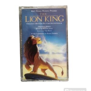 Vintage 1994 The Lion King Original Motion Picture Soundtrack Cassette Tape
